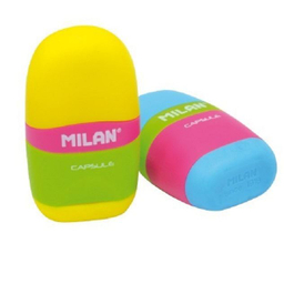 تراش و پاک کن میلان (Milan) مدل کپسول