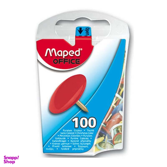 پونز رنگی مپد (Maped) بسته 100 عددی