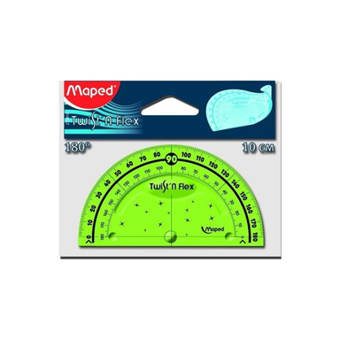 نقاله ژله ای مپد (Maped) 10 سانتی متر مدل Twistn Flexتویستن فلکس