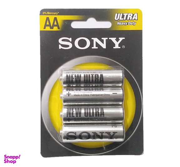 باتری قلمی کارتی سونی (Sony) بسته 4 عددی