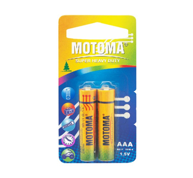 باتری نیم قلمی motoma بسته 2 عددی