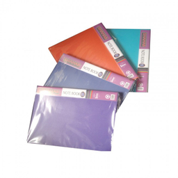 دفتر کلاسوری جلد طلقی 100 برگ