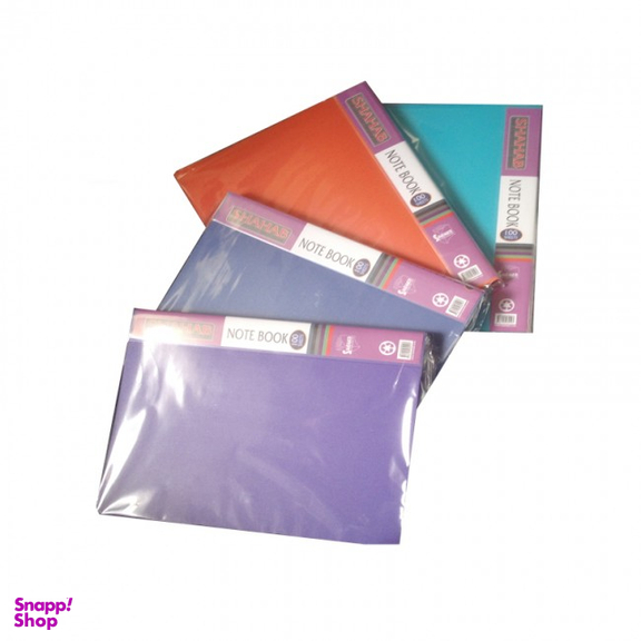 دفتر کلاسوری جلد طلقی 100 برگ