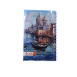 دفتر سیمی 100 برگ الماس طرح قایق