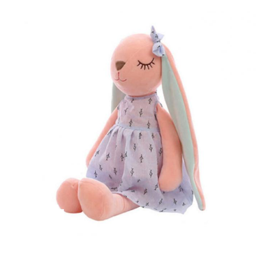 عروسک خرگوش آنجل 40 سانتی در رنگ آبی