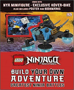 LEGO NINJAGO Build Your Own Adventure Greatest Ninja Battles: with minifigure and exclusive Model