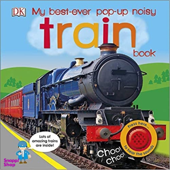 کتاب My Best-Ever Pop-Up Noisy Train Book انتشارات دیکی