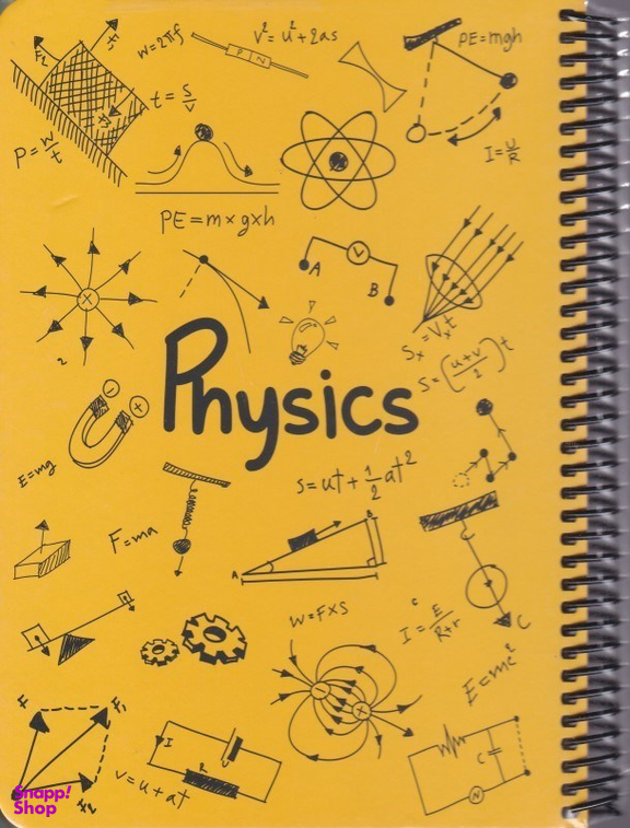 دفتر فیزیک سیمی 100 برگ دات نوت (Dat Note) سایز 16.5*23CM