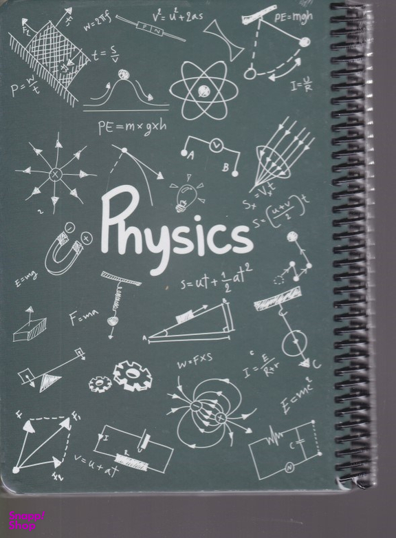 دفتر فیزیک سیمی 100 برگ دات نوت (Dat Note) سایز 16.5*23CM