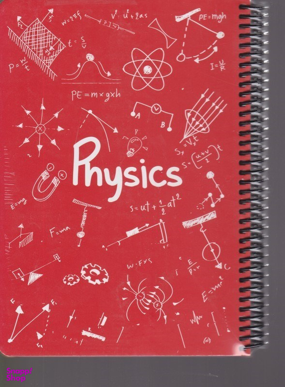 دفتر فیزیک سیمی 100 برگ دات نوت (Dat Note) سایز 16.5*23CM