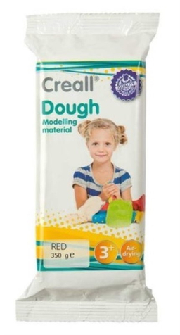 خمیر بازی کریل (Creall) مدل Dough رنگ قرمز کد 26501 حجم 350 گرم