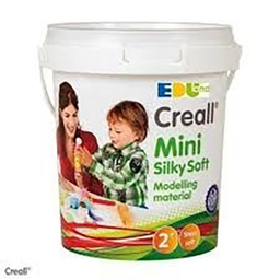 خمیر بازی کریل (Creall) پنج رنگ فوق نرم رنگ اصلی کد 25915 حجم 350 گرمی