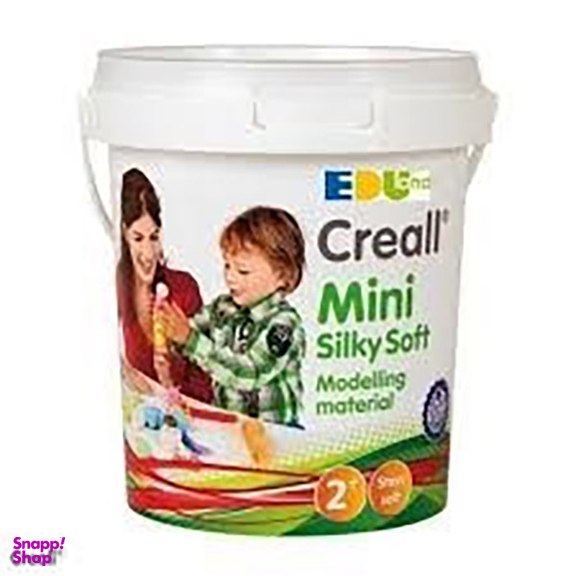 خمیر بازی کریل (Creall) پنج رنگ فوق نرم رنگ اصلی کد 25915 حجم 350 گرمی