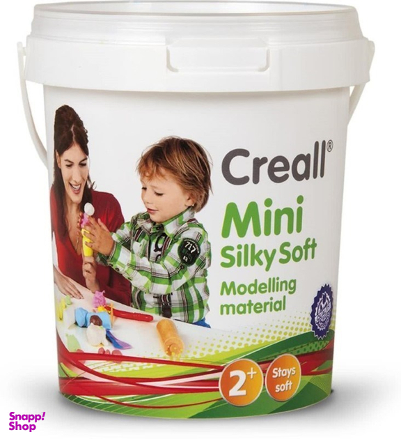 خمیر بازی کریل (Creall) پنج رنگ فوق نرم رنگ اصلی کد 25900 حجم 350 گرمی