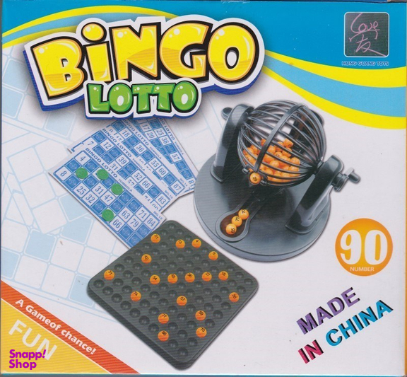 دبرنا چرخشی 90کارت BINGO LOTTO HG8813B