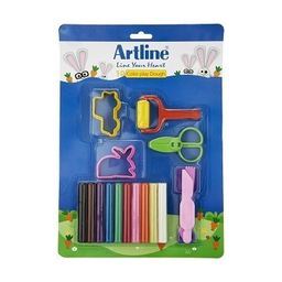 خمیر بازی آرت لاین (Art Line) با ابزار مدل 800BL10 بسته 10 رنگ