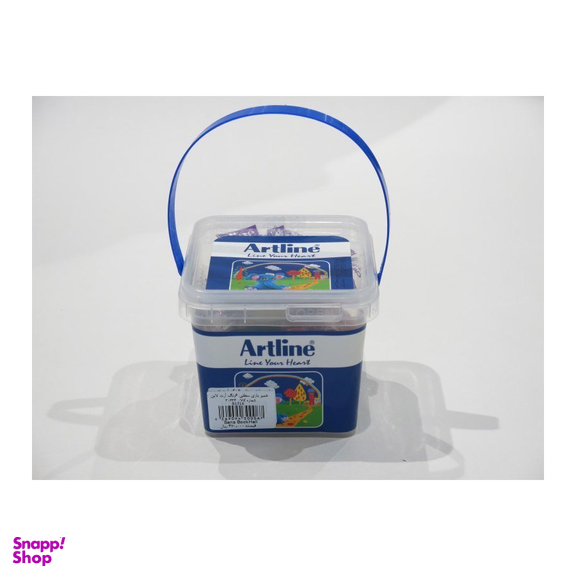 خمیر بازی آرت لاین (Art Line) مدل سطلی مدل 800PL6 بسته 6 رنگ