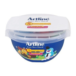 خمیر بازی آرت لاین (Art Line) مدل ویژه با قالب 803C5 بسته 5 رنگ حجم 20 گرم