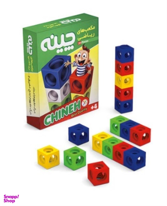مکعب های ریاضی چینه آوای باران بسته 20 عددی