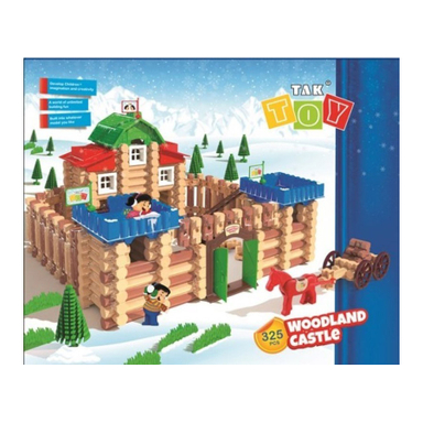اسباب بازی قلعه WOODLAND CASTLE 325 PCS 1055