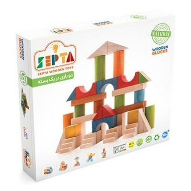 بازی Wooden Bricks 40 pcs