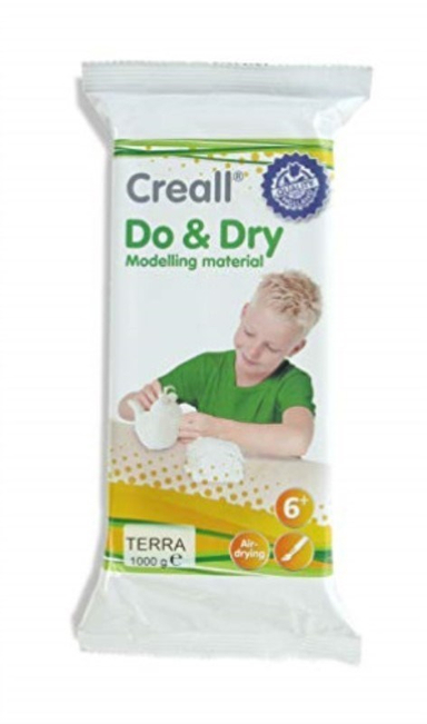 خمیر مجسمه سازی کریل (Creall) مدل Do And Dry کد 26005 حجم 1000 گرمی
