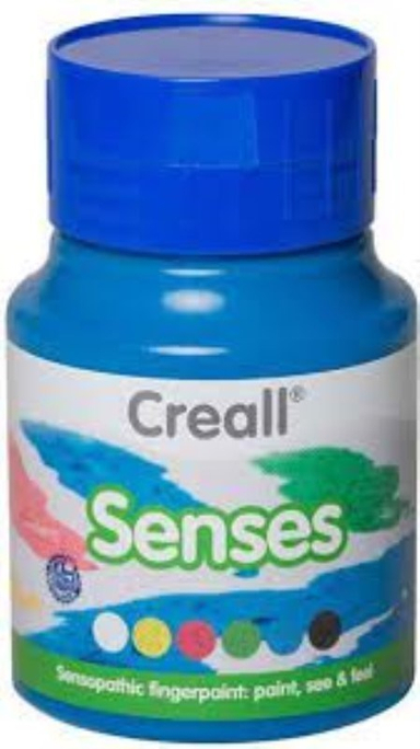 رنگ انگشتی نابینایان کریل (Creall) مدل Creall Blue کد 07074 حجم 500 میلی لیتر