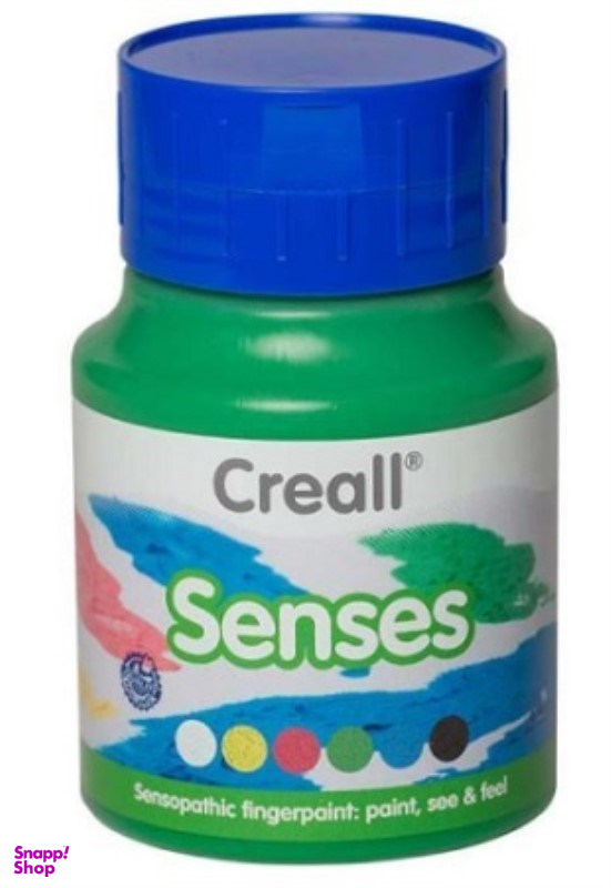 رنگ انگشتی نابینایان کریل (Creall) مدل Creall Green کد 07075 حجم 500 میلی لیتر