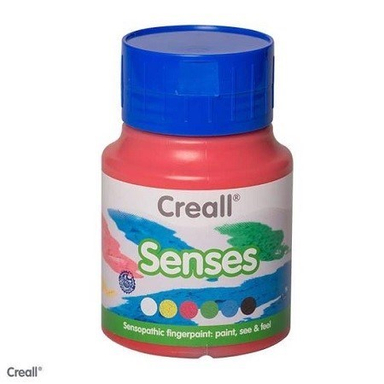 رنگ انگشتی نابینایان کریل (Creall) مدل Creall Red کد 07072 حجم 500 میلی لیتر