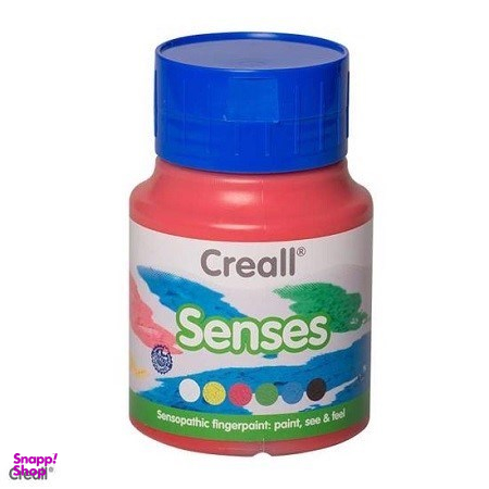 رنگ انگشتی نابینایان کریل (Creall) مدل Creall Red کد 07072 حجم 500 میلی لیتر