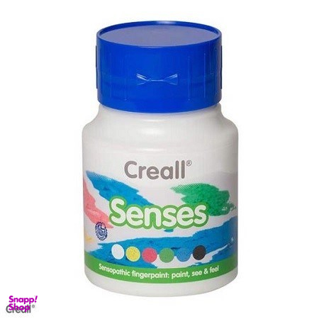 رنگ انگشتی نابینایان کریل (Creall) مدل Creall White کد 07077 حجم 500 میلی لیتر