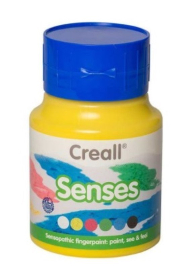 رنگ انگشتی نابینایان کریل (Creall) مدل Creall Yello کد 07071 حجم 500 میلی لیتر