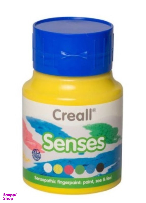 رنگ انگشتی نابینایان کریل (Creall) مدل Creall Yello کد 07071 حجم 500 میلی لیتر
