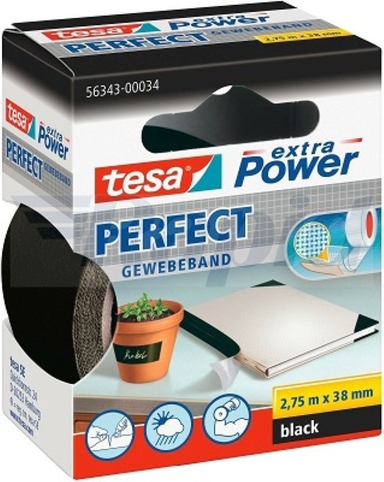 چسب برزنتی تسا (Tesa) مدل 00034-56343 رنگ مشکی