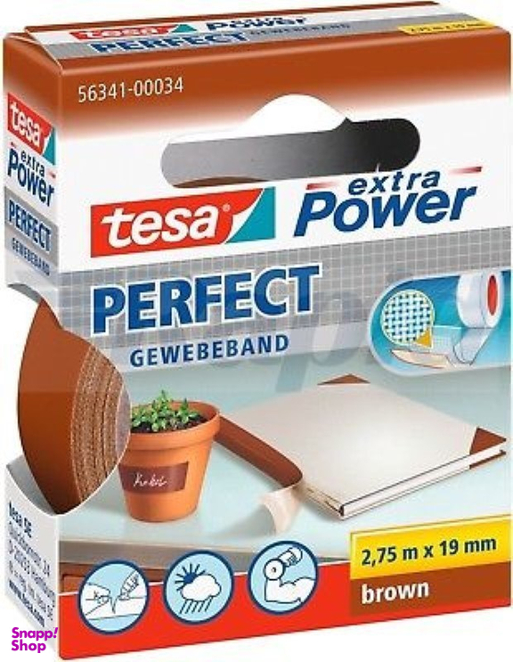 چسب برزنتی تسا (Tesa) مدل 00034-56341 رنگ قهوه ای