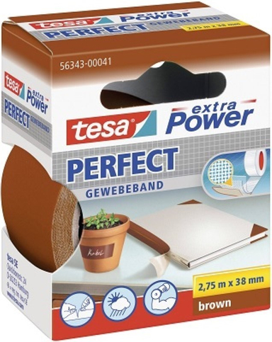 چسب برزنتی تسا (Tesa) مدل 00041-56343 رنگ قهوه ای