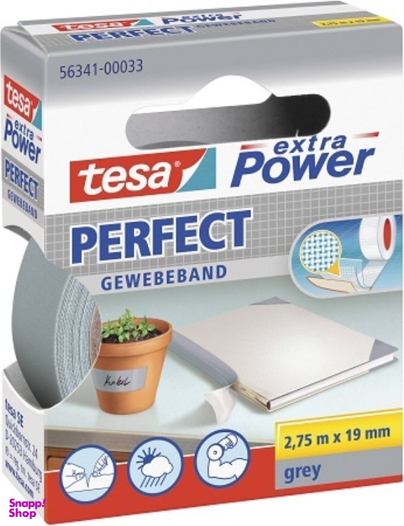 چسب برزنتی تسا (Tasa) مدل 00033-56341 رنگ خاکستری