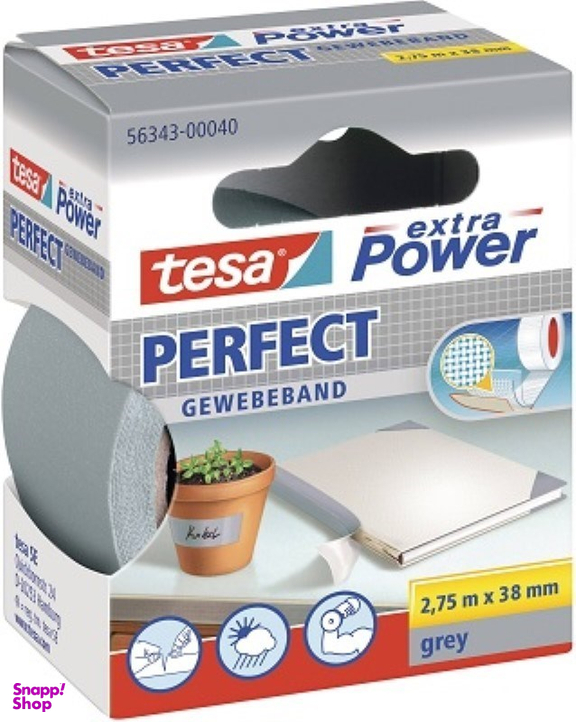 چسب برزنتی تسا (Tasa) مدل 00040-56343 رنگ خاکستری