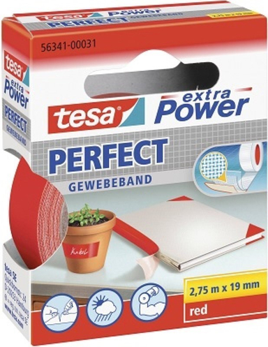 چسب برزنتی تسا (Tasa) مدل 00031-56341 رنگ قرمز