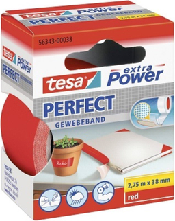 چسب برزنتی تسا (Tasa) مدل 00038-56343 رنگ قرمز
