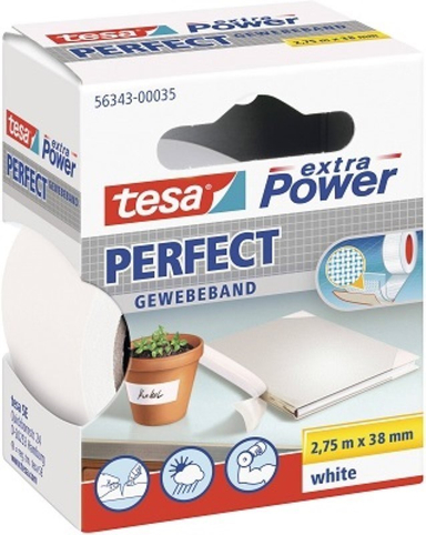 چسب برزنتی تسا (Tasa) مدل 00035-56343 رنگ سفید