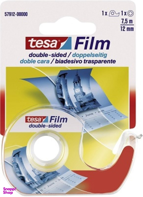 پایه چسب همراه با چسب دوطرفه تسا (Tasa) مدل Tesa Film 57912-00000