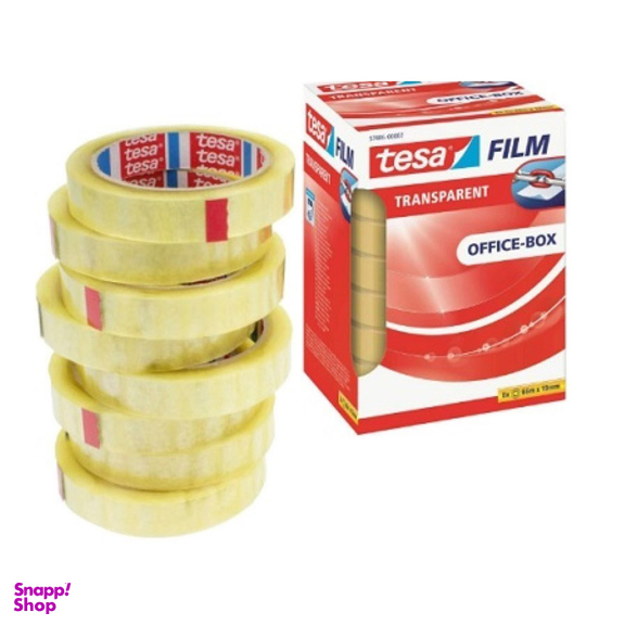 چسب نواری شیشه ای باریک تسا (Tasa) مدل Film Transparent 57406-00002