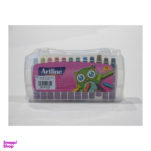 پاستل روغنی 12 رنگ آرت لاین (Art Line) مدل کیفی 440PL12