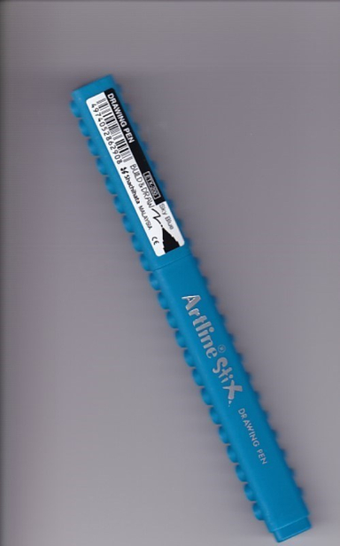 روان نویس 0.4 آرت لاین (Art Line) مدل استیکس ETX-200 رنگ آبی آسمانی