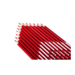 مداد قرمز 6 گوش تکی آریا کد 3002