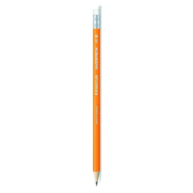 مداد سیاه استدلر (Staedtler) مدل پاک کن دار Wopex 182 HB F4 رنگ نارنجی
