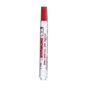 ماژیک وایت برد نوک تخت اسنومن (Snowman) مدل BG-T-02 رنگ قرمز