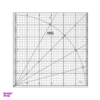 خط کش 30*30 الفا (Olfa) مدل MQR