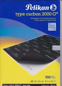 کاربن تایپی 2000G رنگ مشکی بسته 5 عددی
